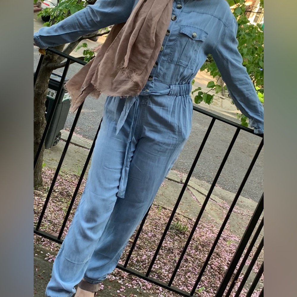 Thin Denim Jumpsuit from Dubai